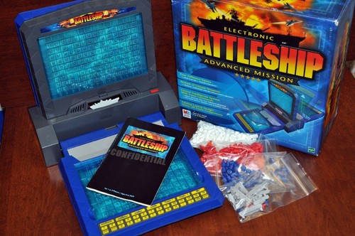 Electronic Talking Battleship Advanced Mission 2000 Milton Bradley Complete! - Picture 2 of 2