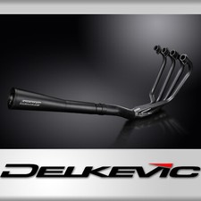 Suzuki GSX750E ET-EX 16V 80-82 Full Exhaust 4-1 Ceramic Black Megaphone Muffler