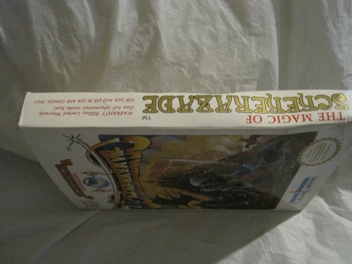 Schererazade-Nintendo NES~Folleto de instrucciones mapa caja de encuestas juego~1989~LBDDY - Imagen 4 de 11