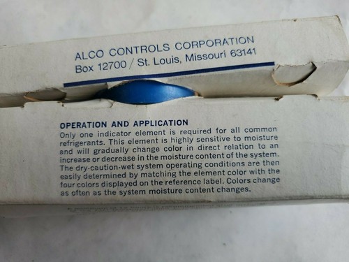 Alco /Emerson AMI-1SS9 Moisture/Liquid Indicator 1-1/8" ODF - New Old Stock - Picture 6 of 9