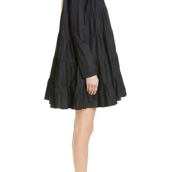 Merlette Tomorrowland Byward Solid Mini Dress Ruffled Merlette Tomorrowland Byward Solid Mini Dress Ruffled