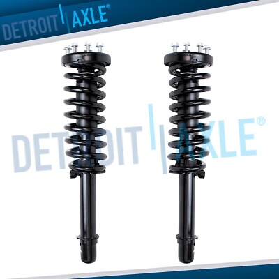 Pair Front Struts w/ Coil Spring Assembly 2003 2004 2005 2006 2007 Honda Accord