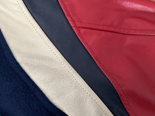 1954 - 1994 Polaris Leather Wool Jacket 40 Year Anniversary Coat See 24 Photos - Picture 23 of 23