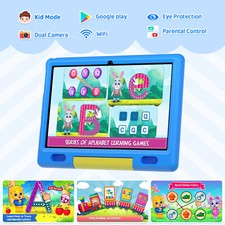 Kids Tablet 10 inch Android 11 Tablet 2GB 32GB Shockproof PC laptop Dual Camera