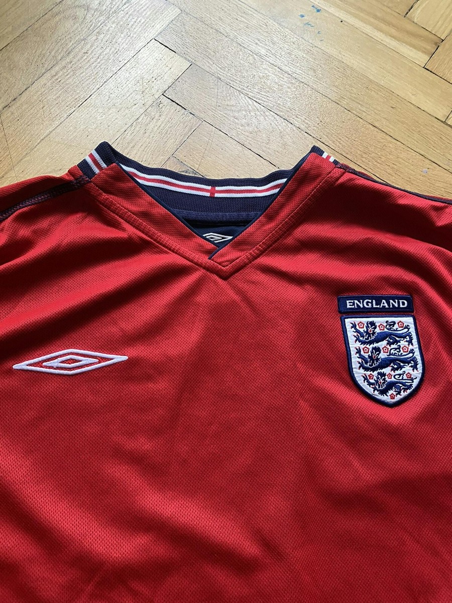 ウェア 2000s umbro England jersey setup 2000-01 England Umbro Polo Shirt - 6/10 - (XL)