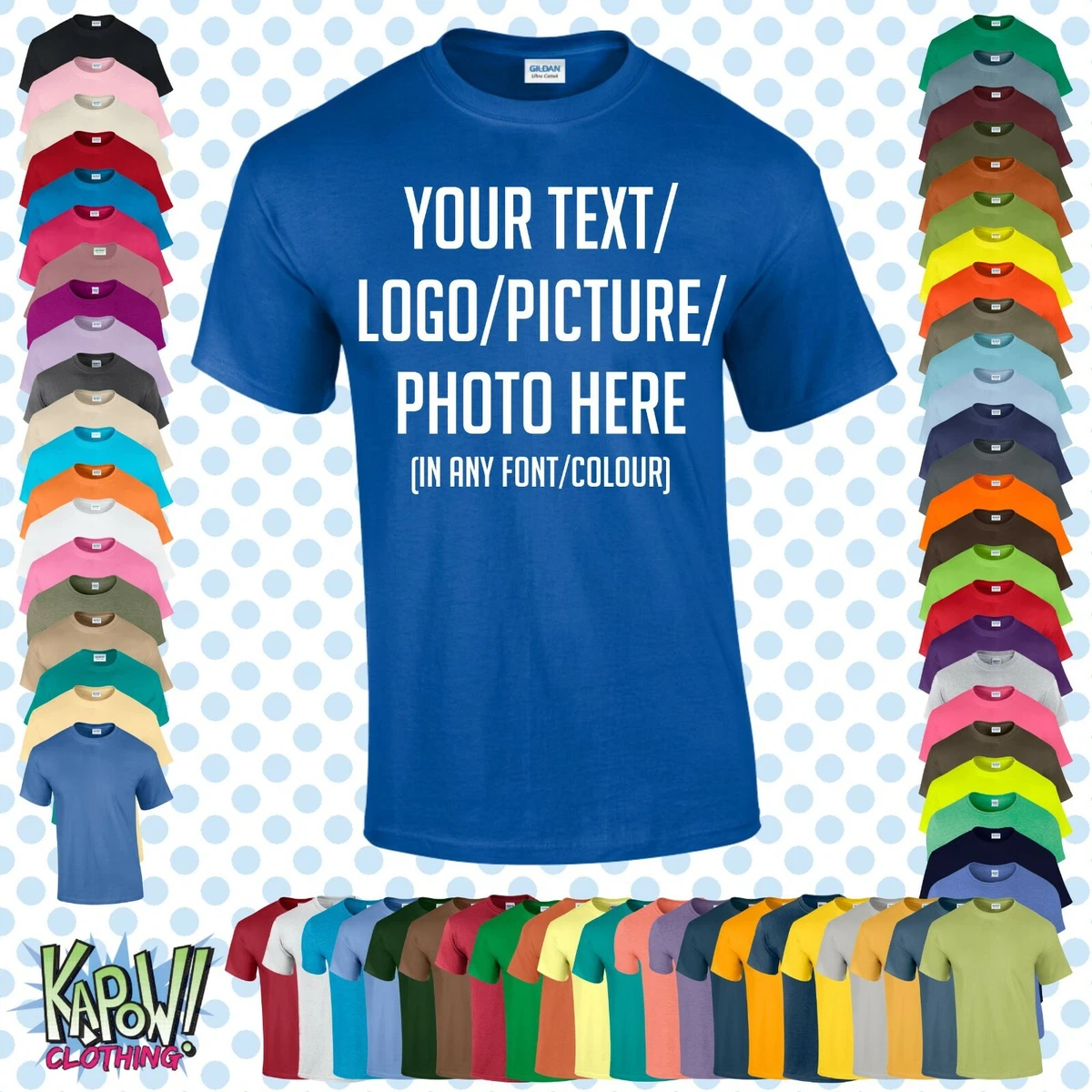 Custom clothes printing deals