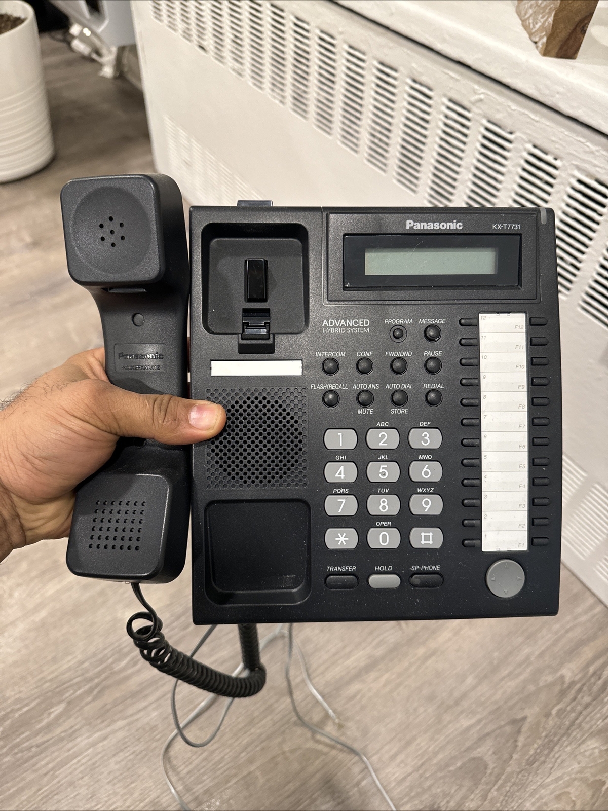 Panasonic KXT7731B Advanced Hybrid Speaker Phones (Black) eBay