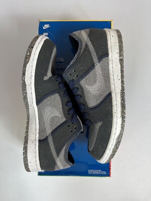 Nike SB Dunk Low Pro E “Crater” Dark Grey Blue CT2224-001