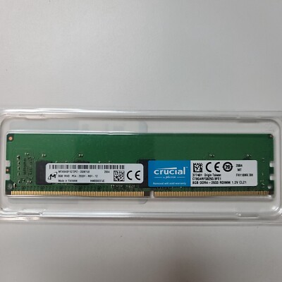 Crucial Ram 8gb Ddr4 Ram 2933mhz Crucial 8GB DDR4 2933MHz REG