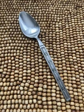 Northland Oneida DON7 Stainless Black Geometric TEASPOON 6.25”
