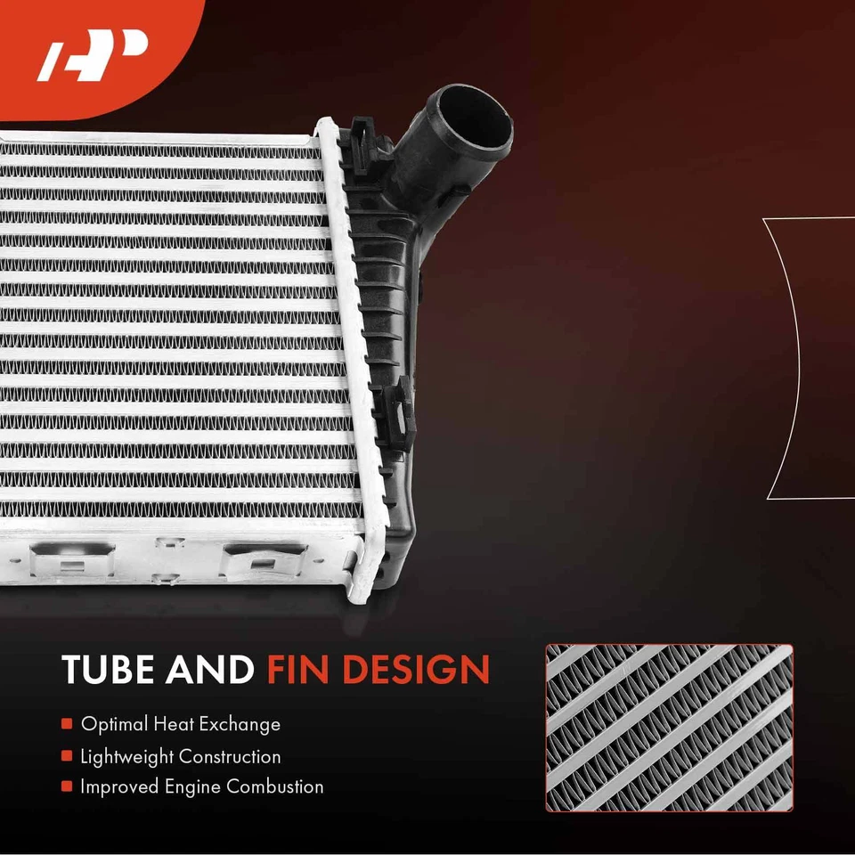 Intercooler de aluminio refrigerado por aire para Smart Fortwo 2008-2015 L3 1,0 L turboalimentado Foto 2 de 4