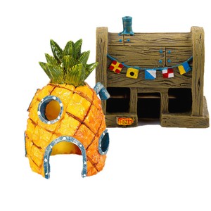 Spongebob Squarepants Pineapple House Fish Tank Aquarium Ornament