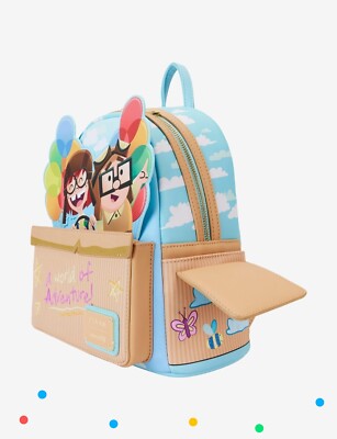 NWT Loungefly Disney Parks Excl. 15th Ann. Pixar UP Spirit of Adventure Backpack Amazon.com | Loungefly Up 15th Anniversary Spirit of  main image 2