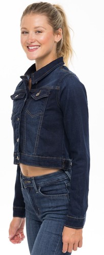 Chaqueta de jean Skylinewears de moda para mujer informal suave y suave - Imagen 10 de 17