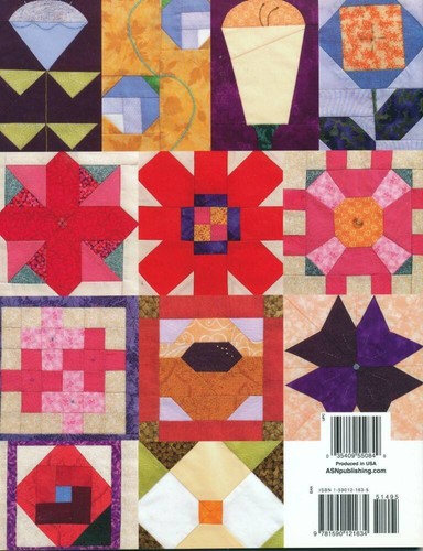 AMERICAN SCHOOL OF NEEDLEWORK 24 FLORAL BLOCKS TO PIECE FULL SIZE PATTERNS OOP - Picture 3 of 3