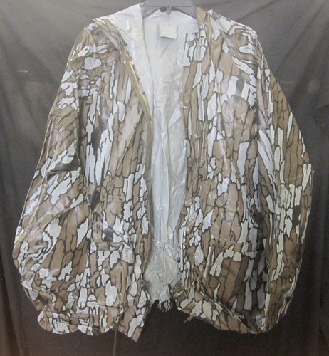 Vintage Walls "Rebark" Camouflage Camo Coveralls w/Matching Rain Coat Size Large - Picture 12 of 16