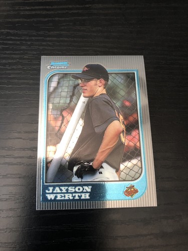 1997 Bowman Chrome #293 Jayson Werth RC - Picture 1 of 2