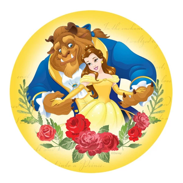 Cake topper beauty and the beast deals