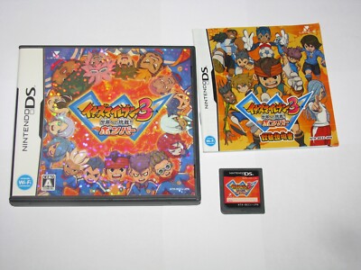 Inazuma Eleven 3 Bomber (Japanese) Nintendo DS Japan import US Seller