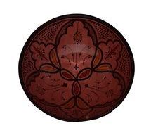 Serving Bowls Pasta Deep Salad Bowl Moroccan Fruit Spanish Dish Soup Rice Round