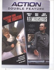 No Disc No Case ORIGINAL COVER ART The Fugitive U.S. Marshals 2007 DVD Cover
