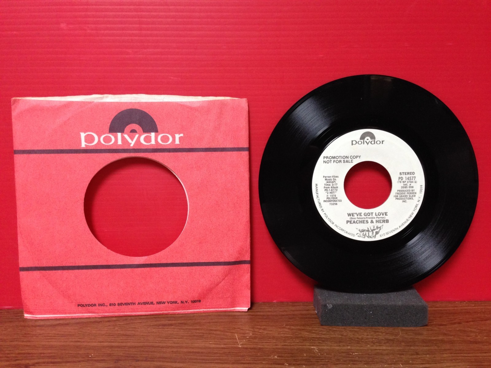 1978 Peaches And Herb "We've Got Love Side Two We've Got Love" 45 RPM Record eBay