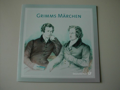 Grimms Märchen - Seltene moderne Klappkarte Deutsche Post - Gebrüder Grimm - Bild 1 von 7