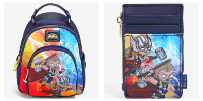 Loungefly Marvel Love & Thunder Chibi Mighty Thor Mini  display picture 3
