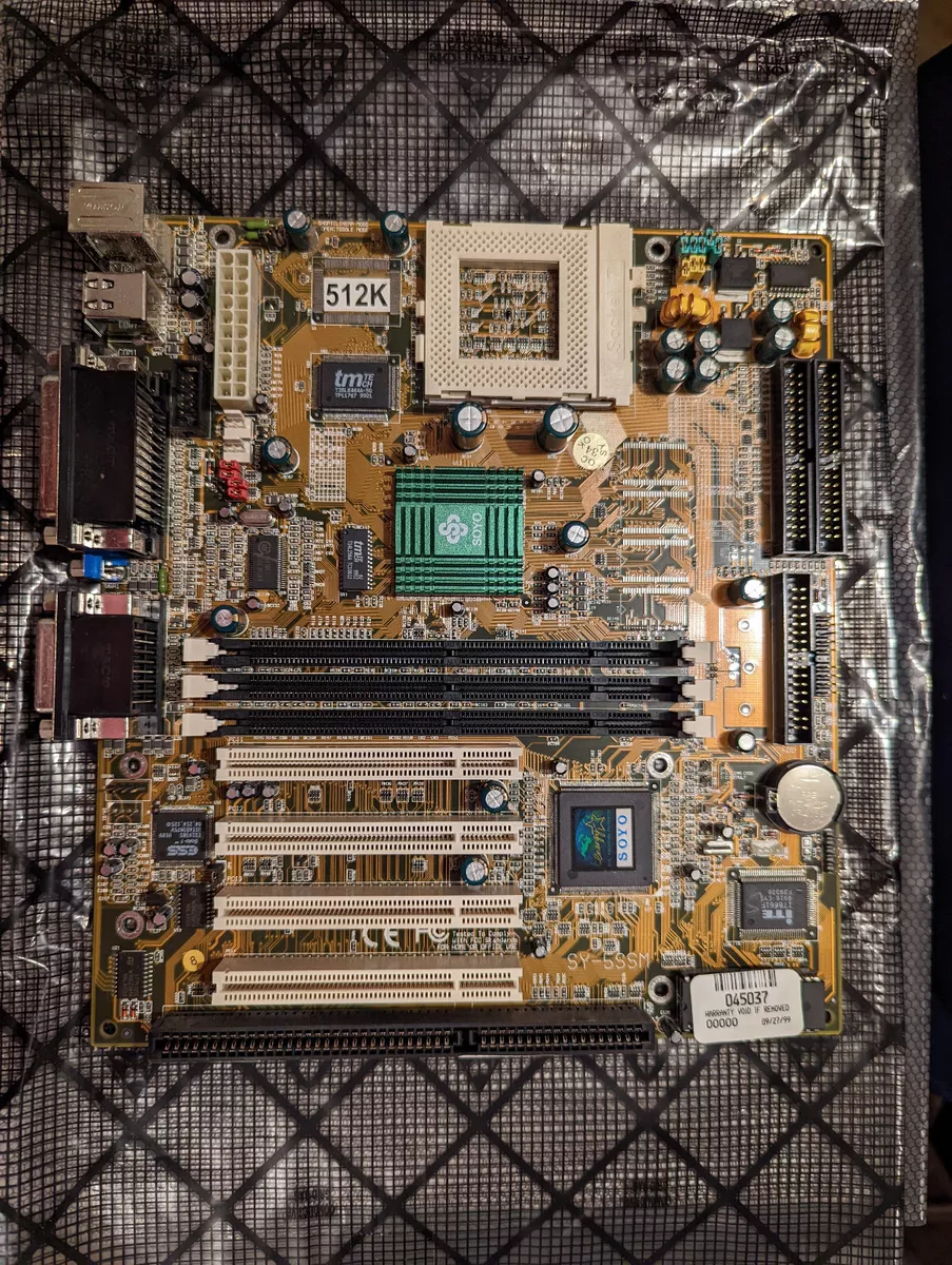 Soyo motherboard best sale