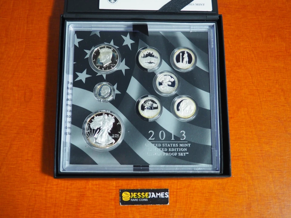 2013 W PROOF SILVER EAGLE LIMITED EDITION PROOF SET IN OGP - Image 2 of 4
