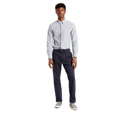 Levi's Mens 541 0002 Navy Athletic Taper Fit Stretch Twill Chino Pants 30 x 30