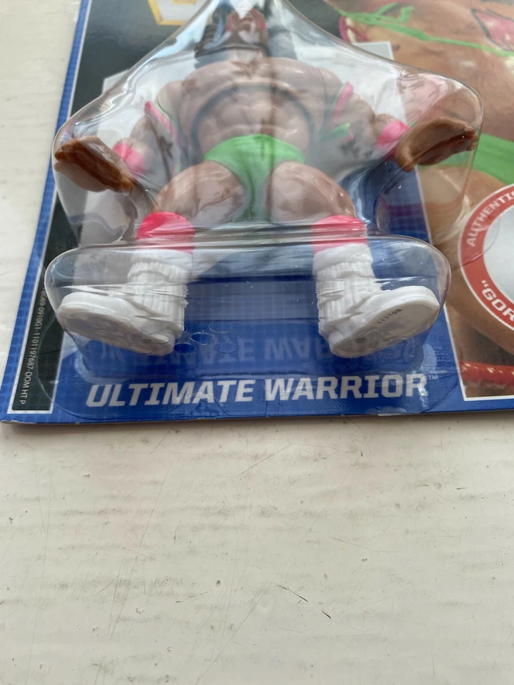 Bnib Wwe Mattel Retro Serie 1 el Definitivo Guerrero Figura de Lucha Hasbro Wwf - Imagen 3 de 4