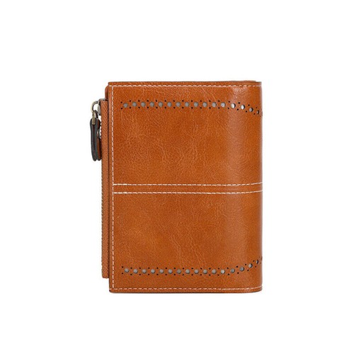 Ladies Vintage PU Leather Trifold Wallet RFID Blocking Purse Womens Handbag - Picture 20 of 33