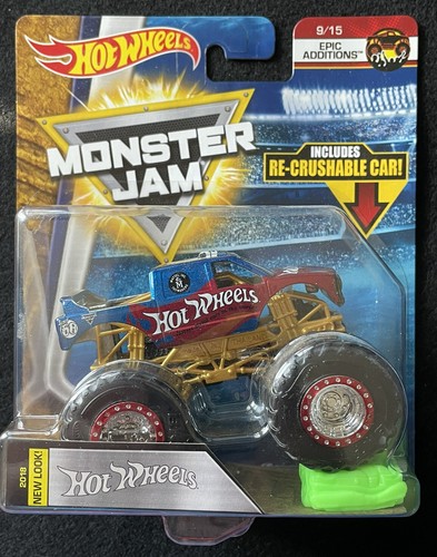 2018 Hot Wheels Monster Jam Epic Additions #9/15 Sealed 1:64 Scaled - 第 1/4 張圖片
