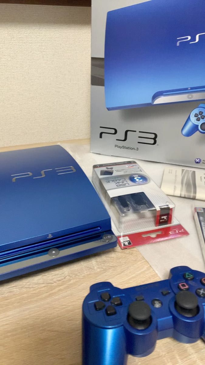 プレーステーション3 PlayStation3 Slim Console (HDD 320GB Splash Blue Model) - 110V