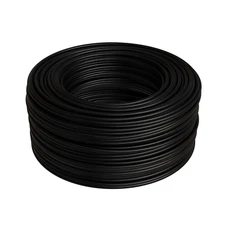 Black CAT6 Ethernet Cables 500ft UTP 23AWG Solid CCA Pull Box