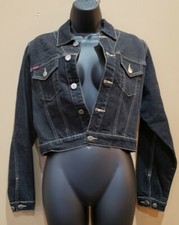 Fubu Women's Cropped Denim Jacket Nwot Size Medium