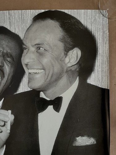 The Rat Pack vintage poster Sammy Davis jr. Frank Sinatra Dean martin 1970s Prin - Picture 4 of 5