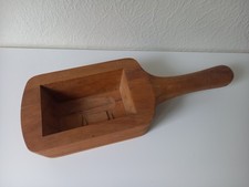 Ancien moule à beurre en bois - Vache sculptée - Vintage