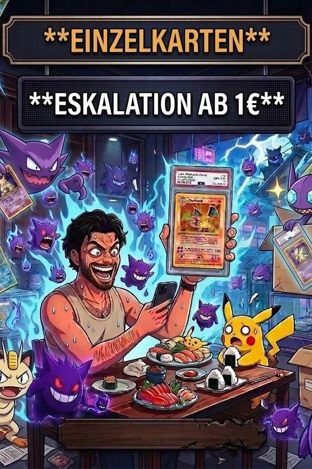 Pokemon Rip & Ship / Einzelkarten Eskalation