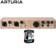 Arturia MiniFuse 4 USB-C Audio Interface Champagne with 26 Month Protection