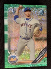 2019 Bowman Chrome 1st PROSPECT ROOKIE GREEN SHIMM REFRACTOR Tommy Wilson 22/99