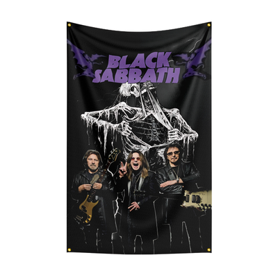 Poster Black Sabbath Sur Toile 40x60 Cm – Décoration Murale Salon Ou Chambre – Impression Haute Qualité