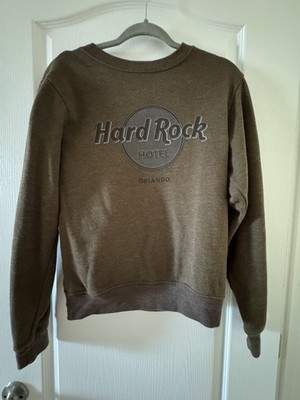 Hard Rock Hotel Orlando Crewneck Sweatshirt - Adult Small - Brown