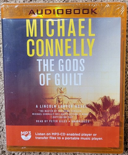 Die Götter der Schuld Hörbuch ~ MP3-CD von Connelly, Michael ~ brandneu versiegelt