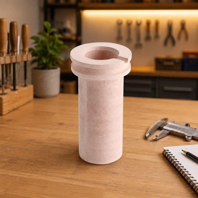 Ceramic Melting Crucible Practical for Gold Copper Goldsmith Furnace