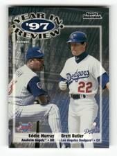 1998 Sports Illustrated #180 Eddie Murray / Brett Butler