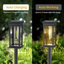Kit De 10 Luces LED Empotradas Para Jardín - Impermeables, Acero Inoxidable, Luz Blanca 6500K