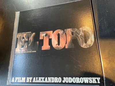EL TOPO (Alexandro Jodorowsky) 1971 Apple US 1st Press Soundtrack G/F LP EX