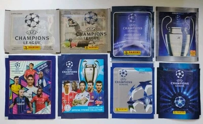 RARE ROOKIE PANINI FOOT UEFA TOPPS 8 NEW PACKETS BUSTINE TUTE SOBRE POCHETTES - Photo 1/2